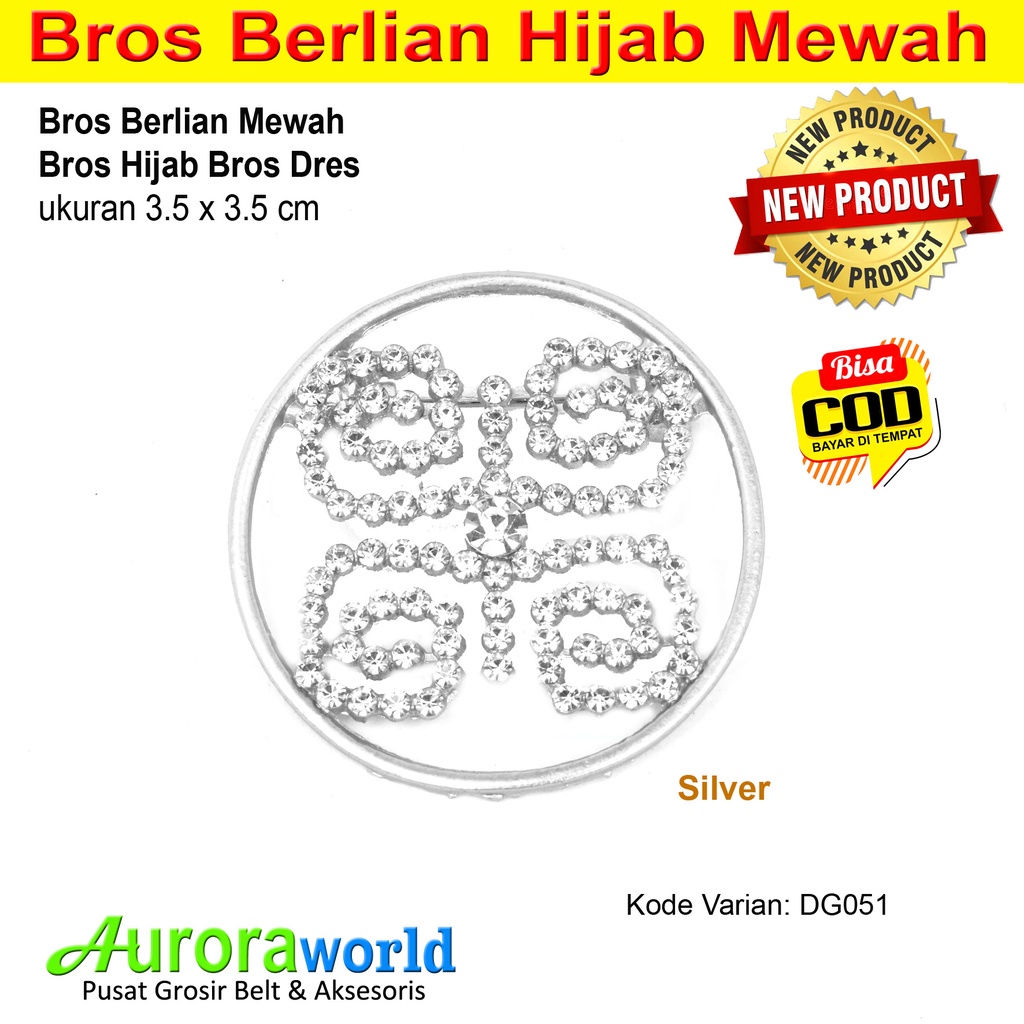 Auroraworld Bros cantik Brooch