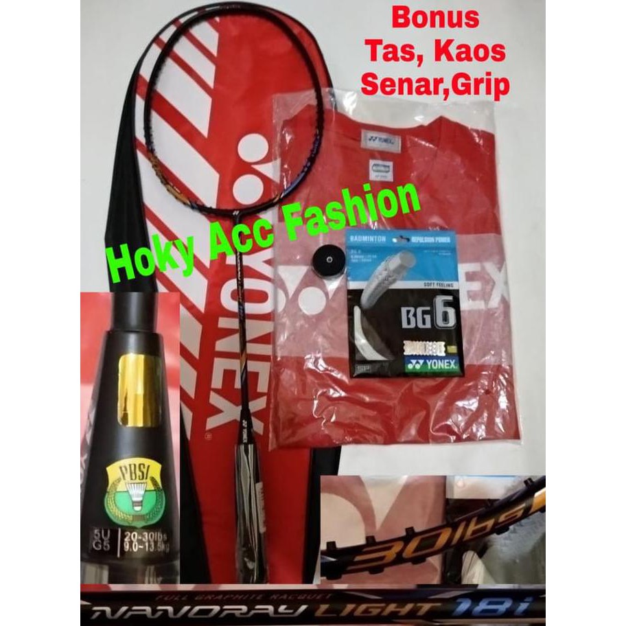 Raket Badminton Yonex Nanoray Light 18I Original