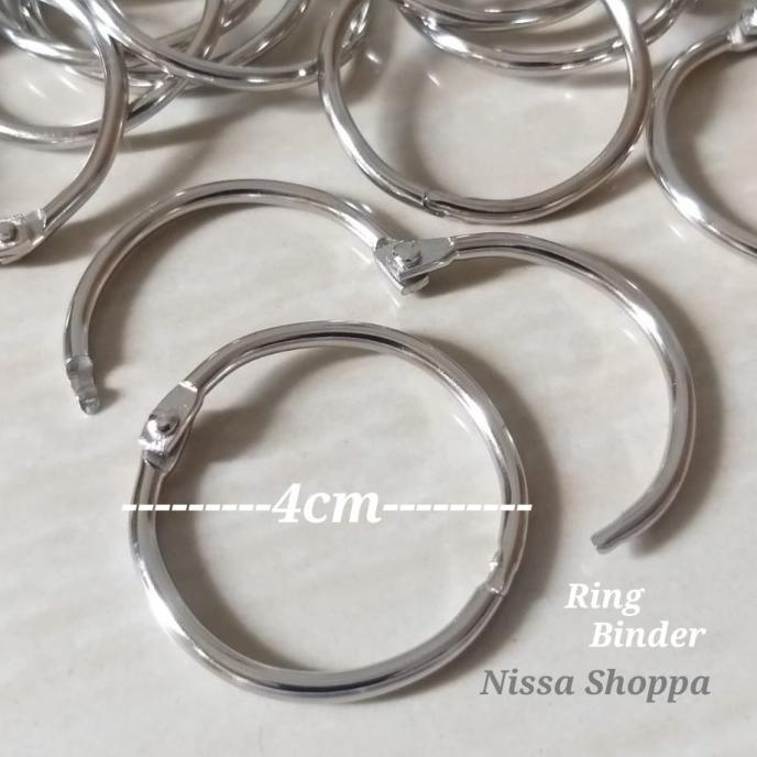 

Binder ring jilid spiral ukuran 4 cm ring buka tutup binder dokumen