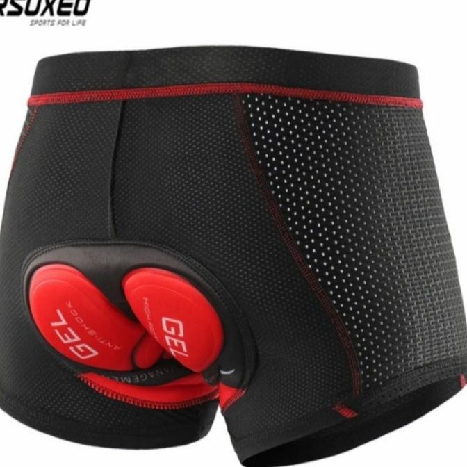 Celana sepeda ARSUXEO / Underware Bicycle Padding ARSUXEO 3D Gel