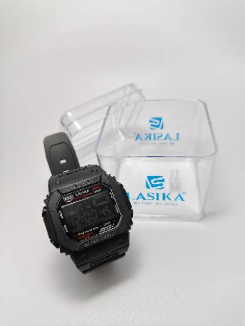 Jam tangan digital Sporty water Resist Lasika 8109