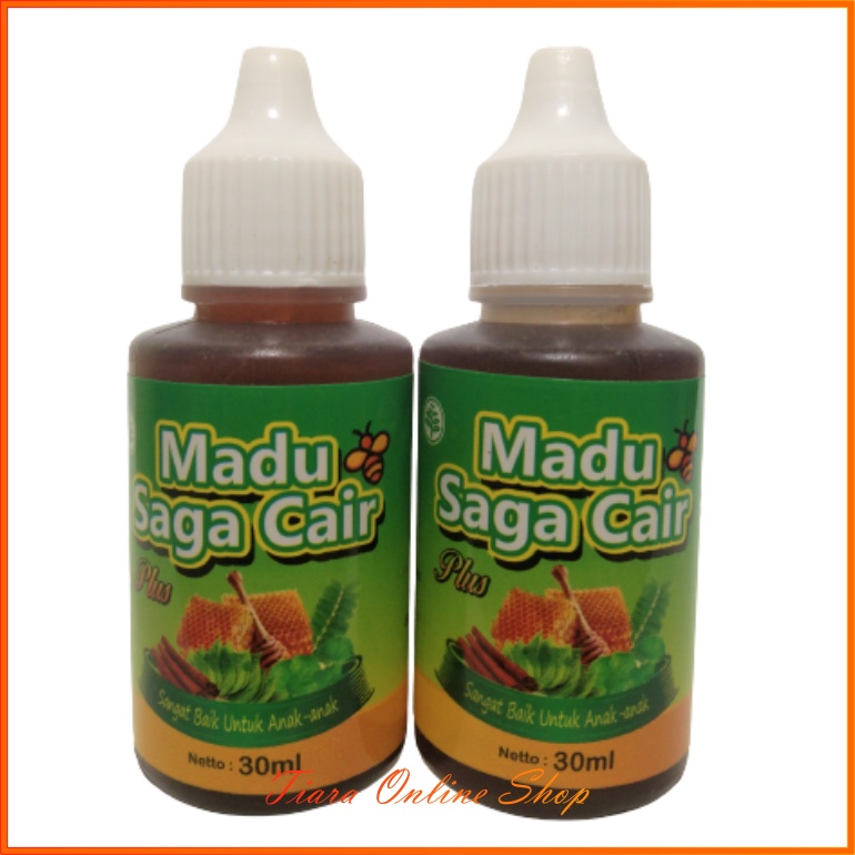 Saga Cair Plus | Madu Saga ( Obat Batuk Dan Sariawan Anak dan Dewasa)