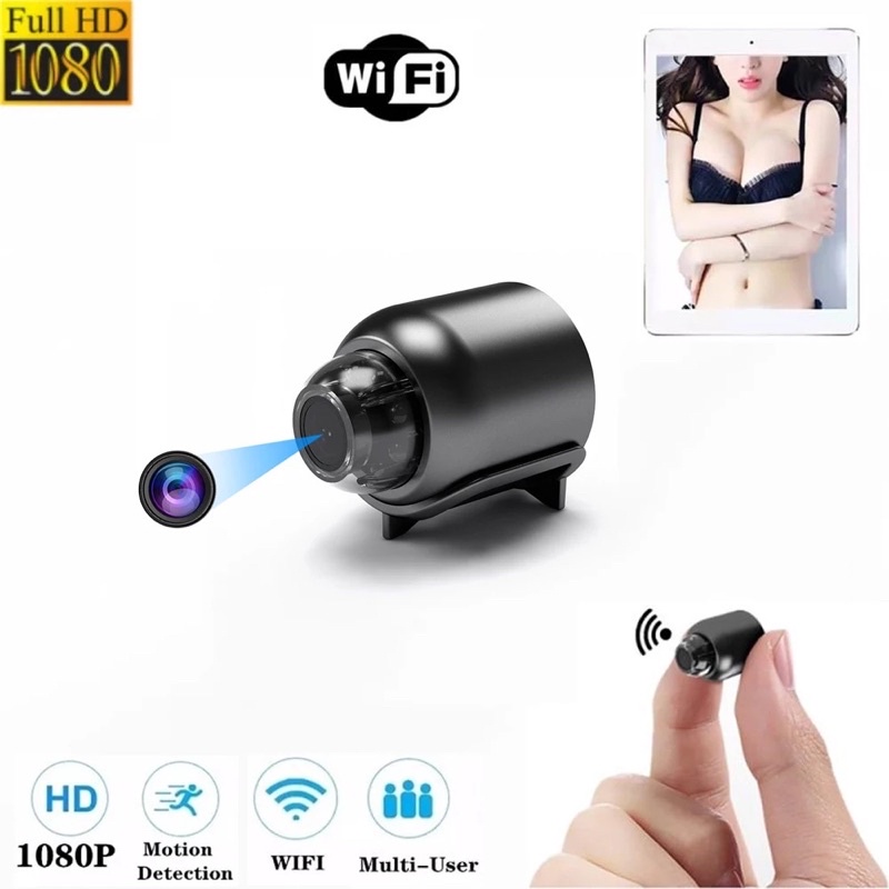 Hidden Camera Cctv Kecil Tersembunyi Kamera Pengintai Mini 12Megapixel