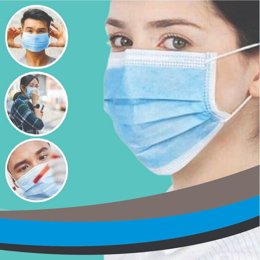 Mrcaisen face mask Masker isi 50pc