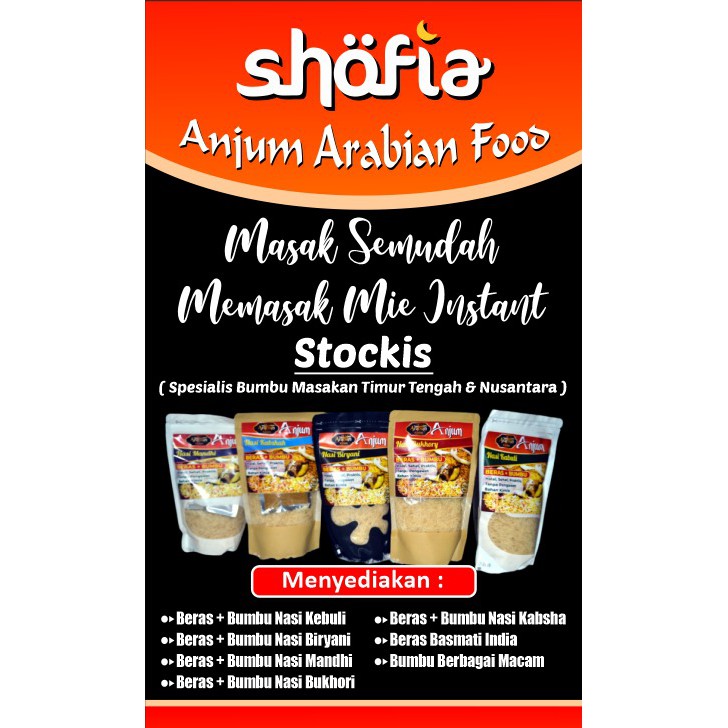 

NASI KEBULI , BRIYANI , MANDHI , BUKHORI DAN KABSAH KHAS ARAB
