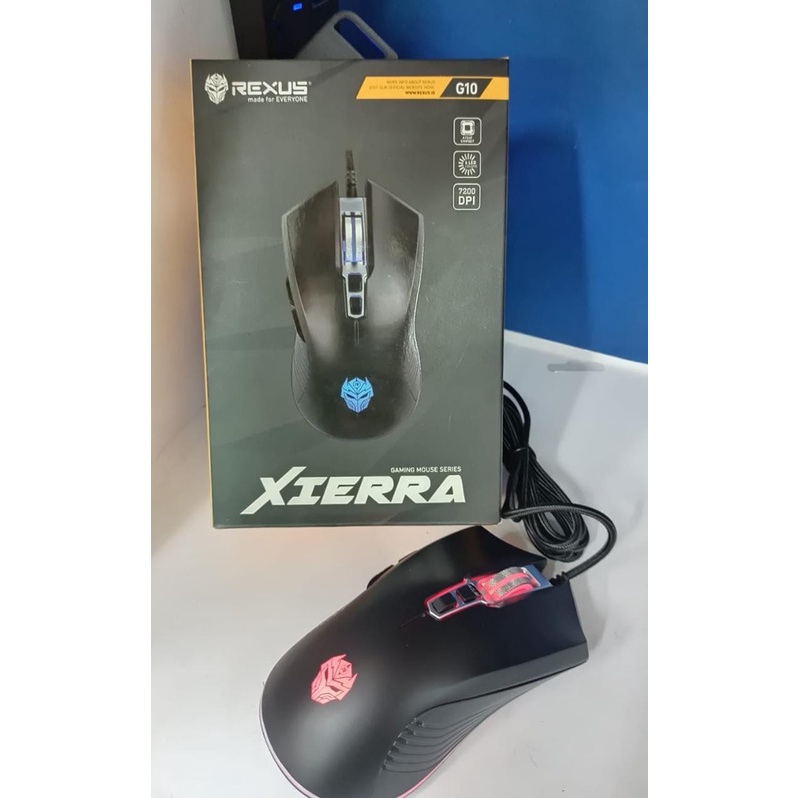 MOUSE REXUS GAMING XIERRA G10 MACRO USB