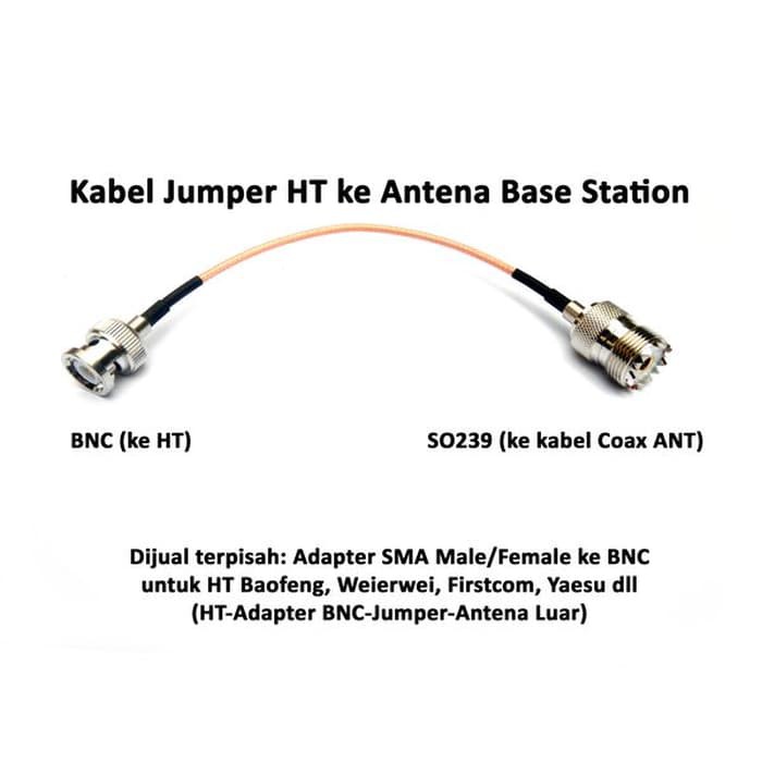 Best Seller Jumper Kabel HT ke Antena Luar