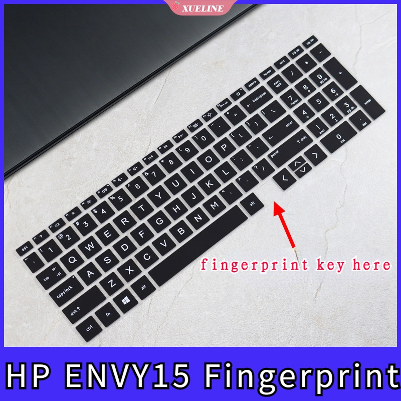 Film Pelindung Keyboard Laptop HP Tipis Sharp ENVY Bahan Silikon Transparan Tahan Air (ZXL)