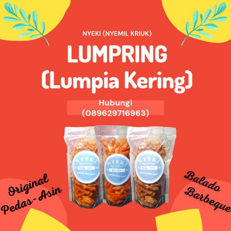 

LUMPIA KERING (LUMPRING) 60 GRAM SMALL - NYEKI