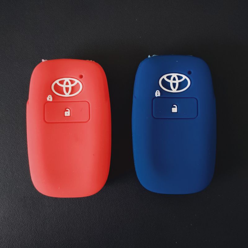 gantungan kunci remote keyless mobil toyota all new veloz logo