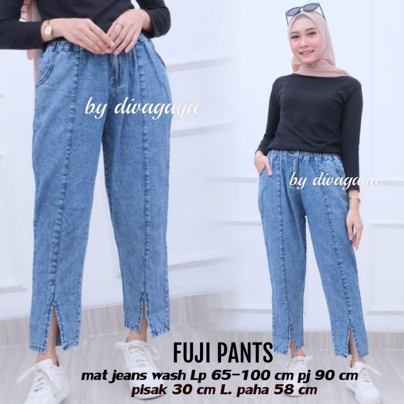 FUJI PANTS CELANA TERBARU BELAH DEPAN
