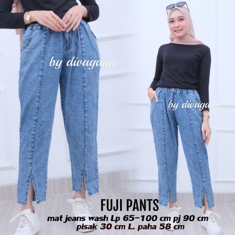 FUJI PANTS CELANA TERBARU BELAH DEPAN