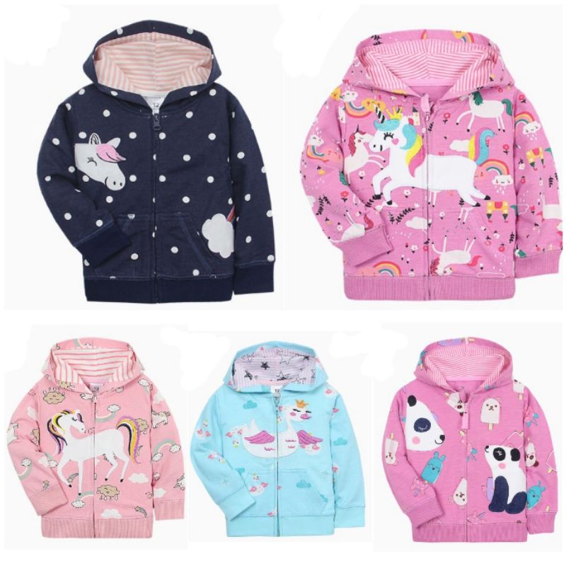 jaket bayi import 9 bulan - 3 tahun high quality anak hoodie topi bogor murah baby kado hadiah lahiran baru lahir newborn perempuan lucu