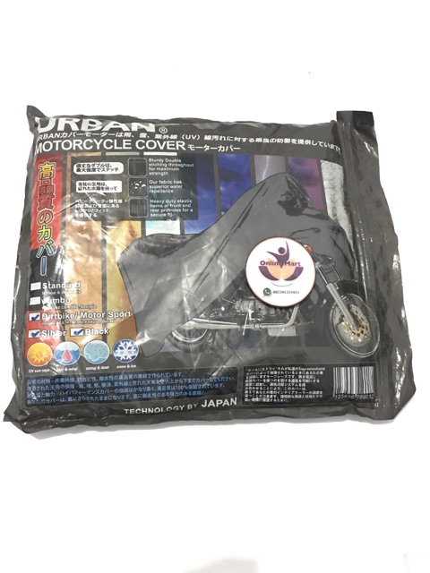 cover selimut motor URBAN ukuran dirtbike motor sport nmax xmax pcx dll