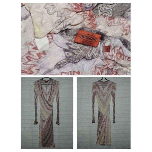 Missoni Long Sleeve Dress Second Branded Original