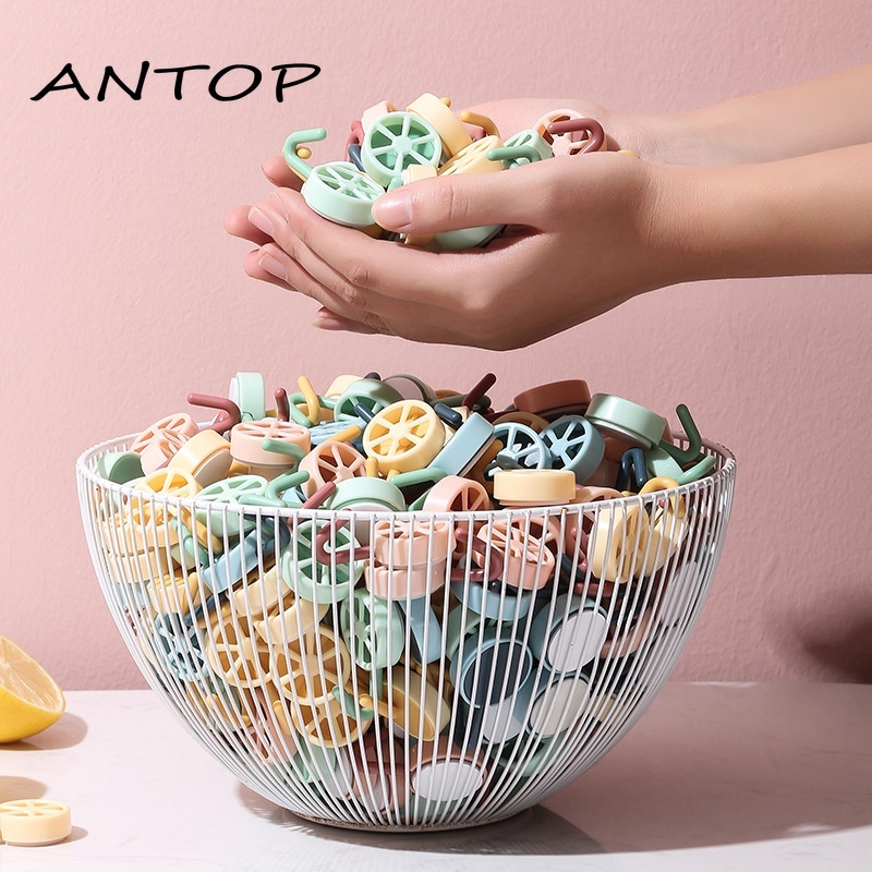 Kait Holder Aneka Barang Desain Lemon Warna Warni Untuk Dinding Dapur / Kamar Mandi  ANTOP