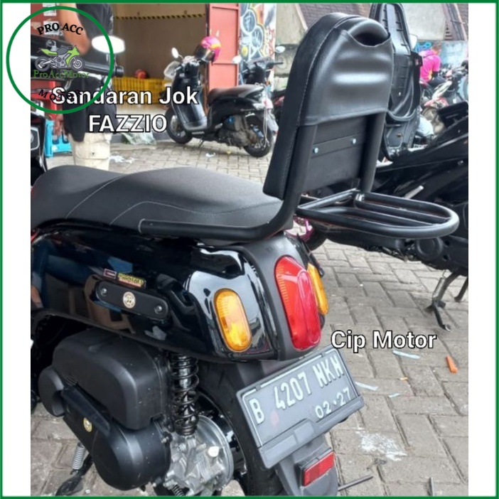 Sandaran Jok MOTOR FAZZIO 2022 2023 Sandaran FAZZIO bisa cod