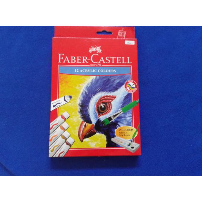 

Best Seller! Cat Acrylic Faber Castell 12 Warna Termurah