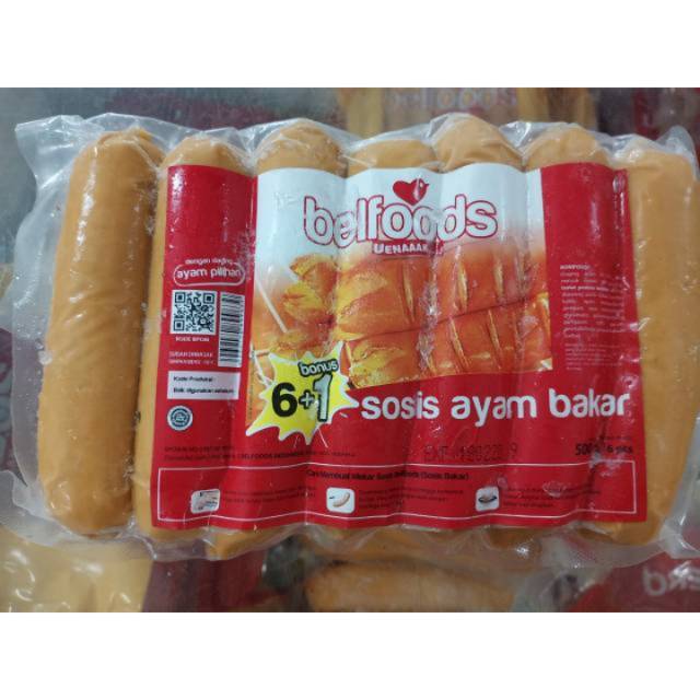 

Belfoods Uenakk sosis ayam bakar 500 gram