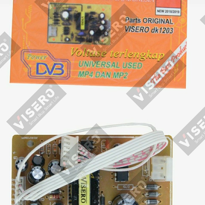 Regulator DVB Universal MP2 MP4 Gold Visero (WD-DVB-04)