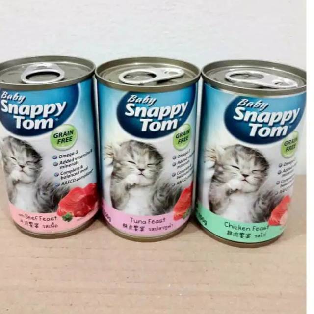SNAPPY TOM BABY KITTEN 400GR /WET FOOD SNAPPY TOM BABY