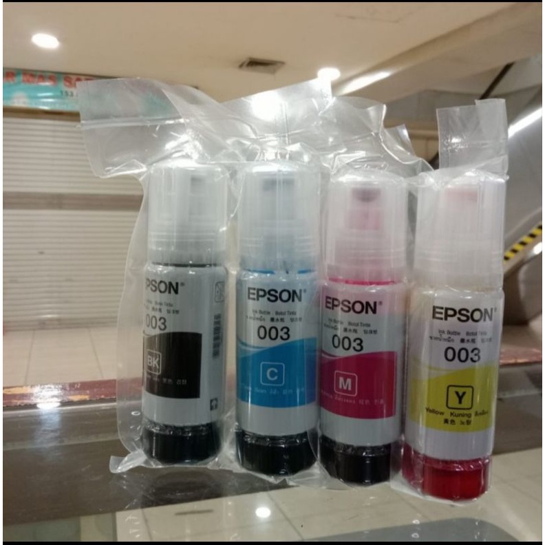 tinta original epson 003 untuk type L3110 L3210 L3250 L3150