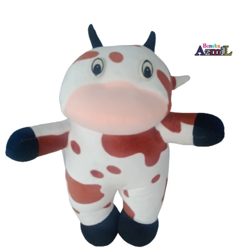 Boneka sapi ukuran 30cm size s