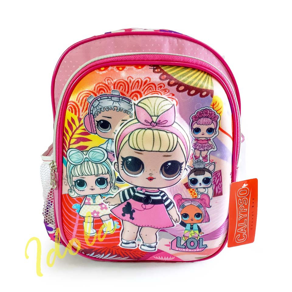  Tas  Ransel Sekolah  LOL 3D Tas  Calypso Original Tas  