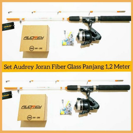 SET PANCING SAMBUNG 2 JORAN FIBER GLASS SUPER KUAT DAN LENTUR PANJANG 120 