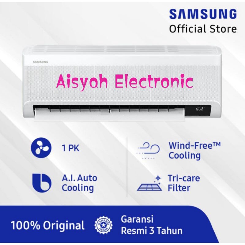 AC WIND FREE LITE SAMSUNG AR10BYFANWKNSE 1 PK INVERTER
