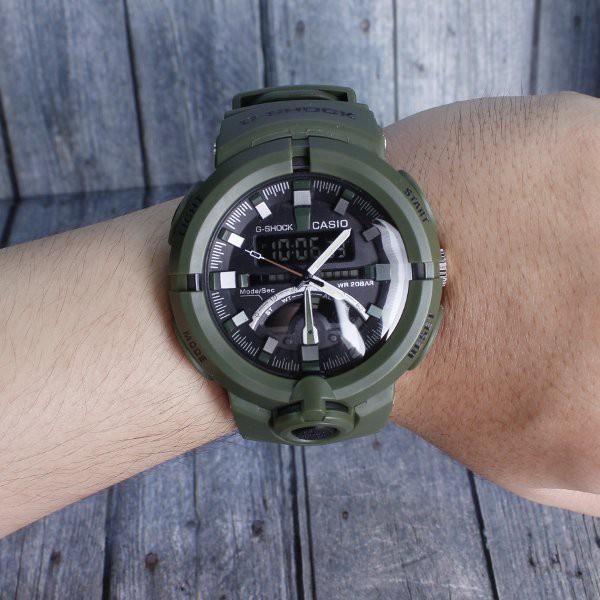 MODEL BARU PALING MURAH... G Shock GA500 Frogman Tactical Hijau Green Army Jam tangan pria keren
