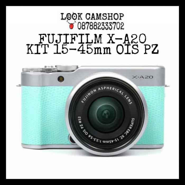"KD" KAMERA MIRRORLESS FUJIFILM X-A20 XA 20 FUJI XA20 - GREEN MINT HIJAU