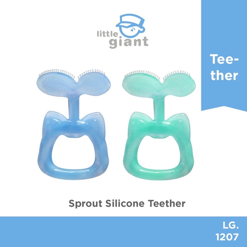 Little Giant Sprout Silicone Teether LG.1207- Gigitan bayi