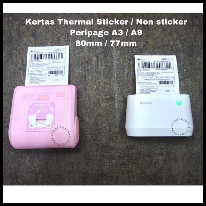 

Khoiri.Olshop | Kertas Thermal Sticker A3 A9 80Mm 80 Mm 77Mm 77 Mm - A3