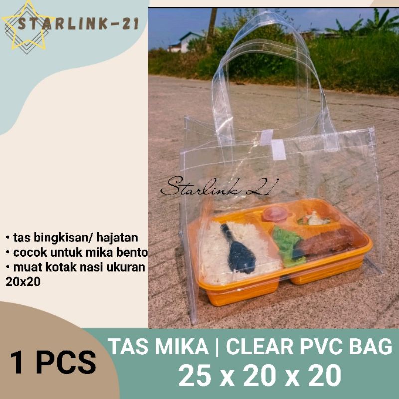 

TAS MIKA BENING | Tas Mika Bento 25x20x20 | Tas Kotak Nasi