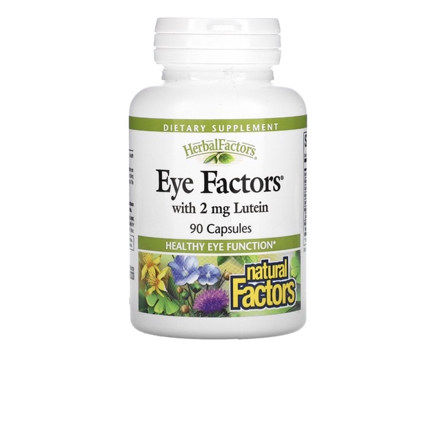 natural factors / herbal factors / eye factors lutein 2 mg / ori usa