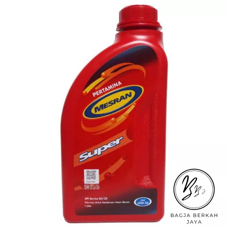 MESRAN SUPER 1L,Oli Mesran super,Oli motor mesran