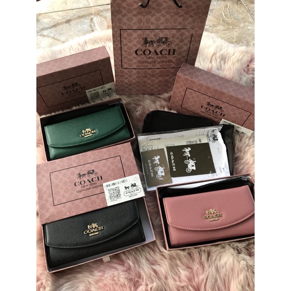 Dompet panjang lipat by coach
