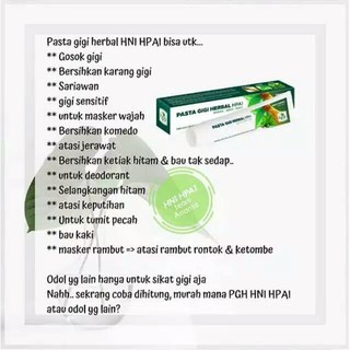 PASTA GIGI HERBAL SIWAK-SIRIH-MINT HPAI | Shopee Indonesia