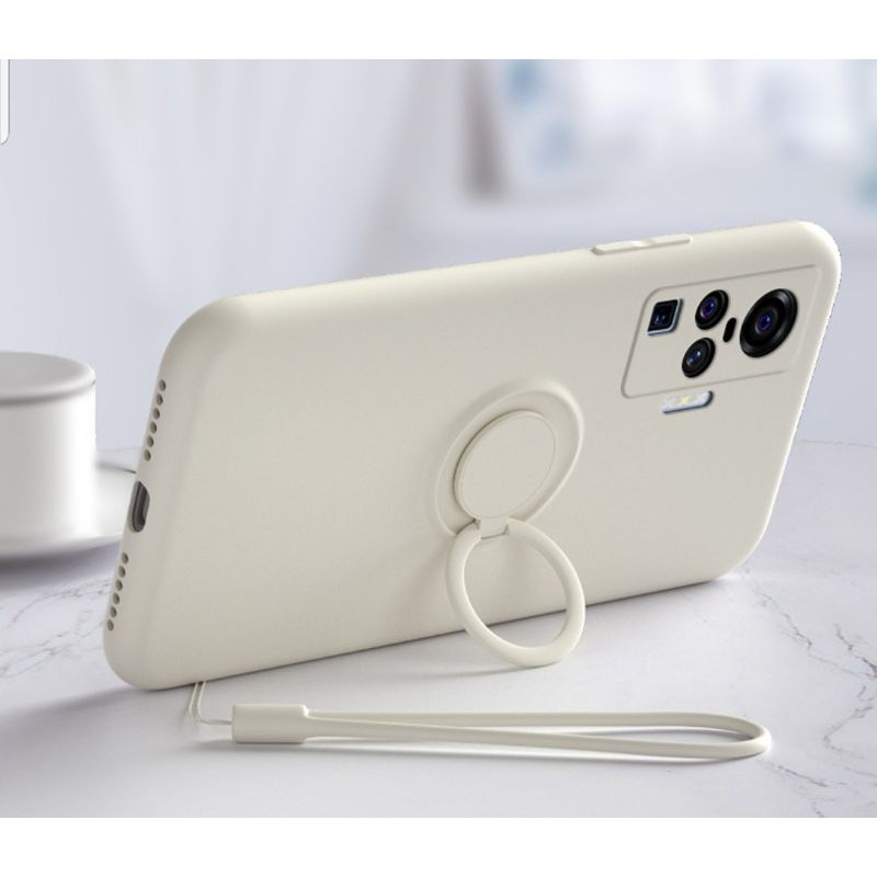 Softcase ANTIJAMUR Solid Color Silicone RING MAGNET+TALI Samsung A71 A10S A21S A01Core/M01Core A11/M11 A50/A50S/A30S