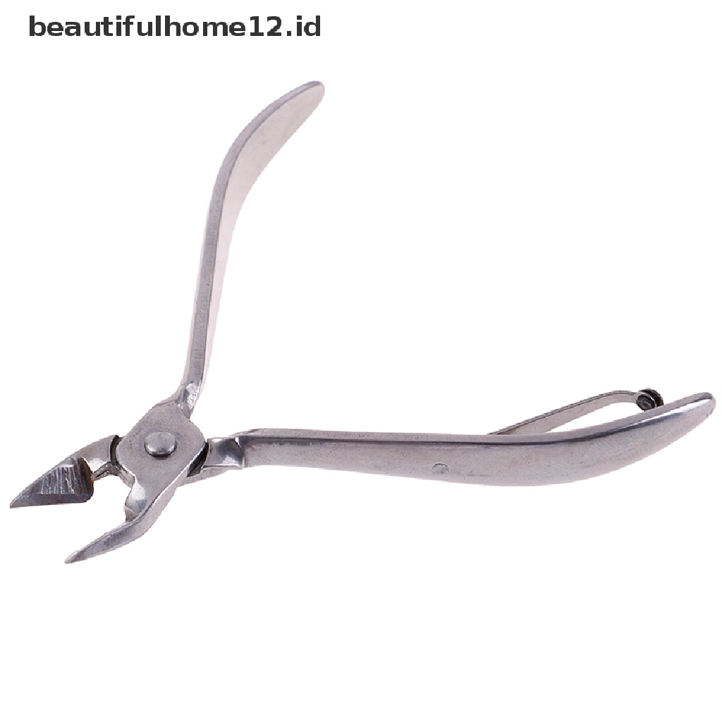 【beautifulhome12.id】 Nail Art Cuticle Nipper Cutter Clipper Manicure Pedicure Stainless Steel Tools A  .