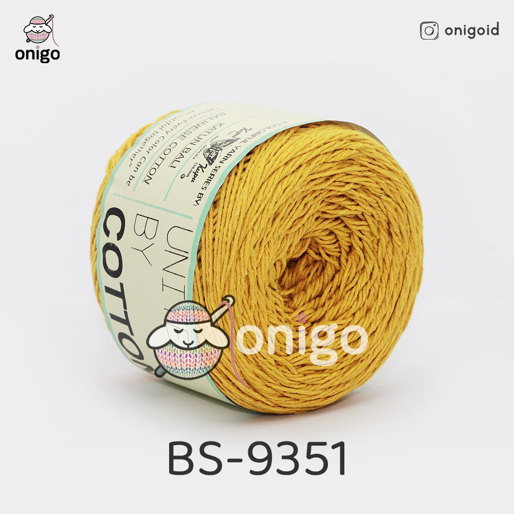 Benang Rajut Katun Bali Small Ply United 100 gram Benang Katun Bali BS 9351