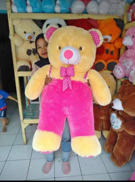 Boneka Teddy bear jojon 1meter