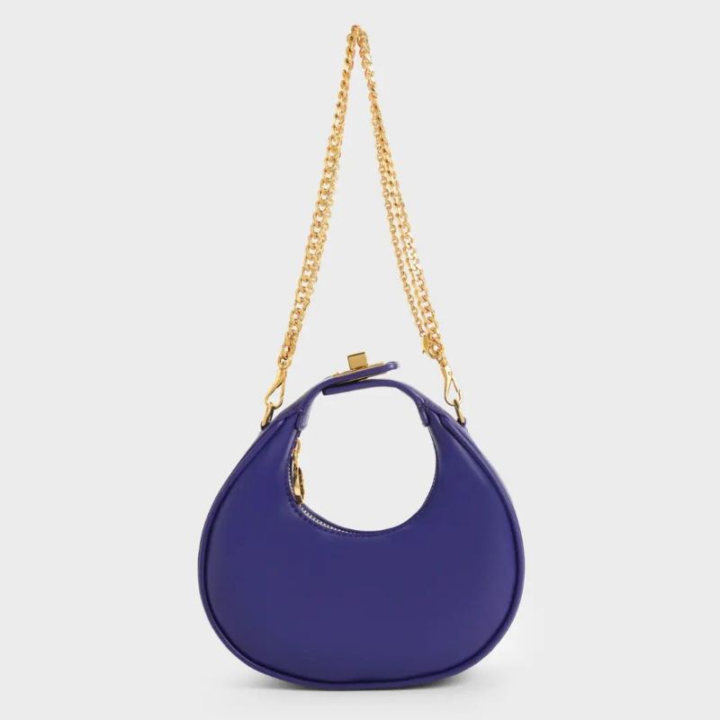 CK Mini Crescent Hobo Bag