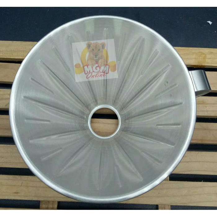 V60 Stainless Dripper 3-4Cups Anti Karat 2456