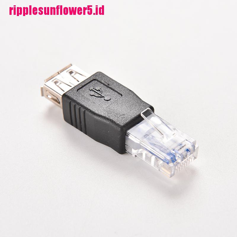 Adapter Socket LAN Ethernet RJ45 Male Ke USB AF A