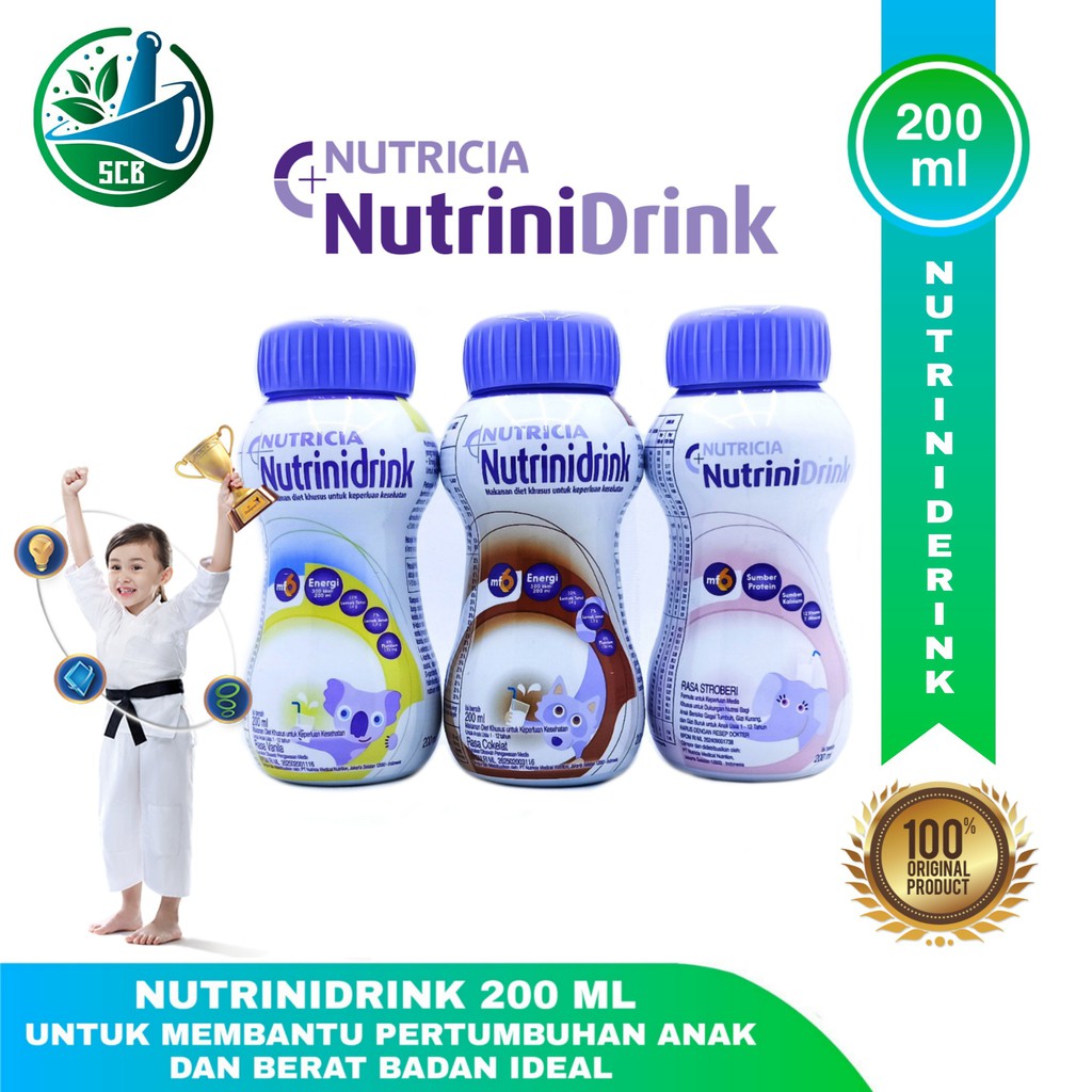 Nutricia Nutrini drink Cair - All Varian - 200 ml