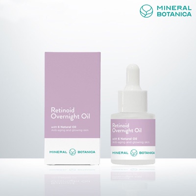 [BPOM] Mineral Botanica Retinoid Overnight Oil Serum 20ML Anti Aging &amp; Glowing Skin