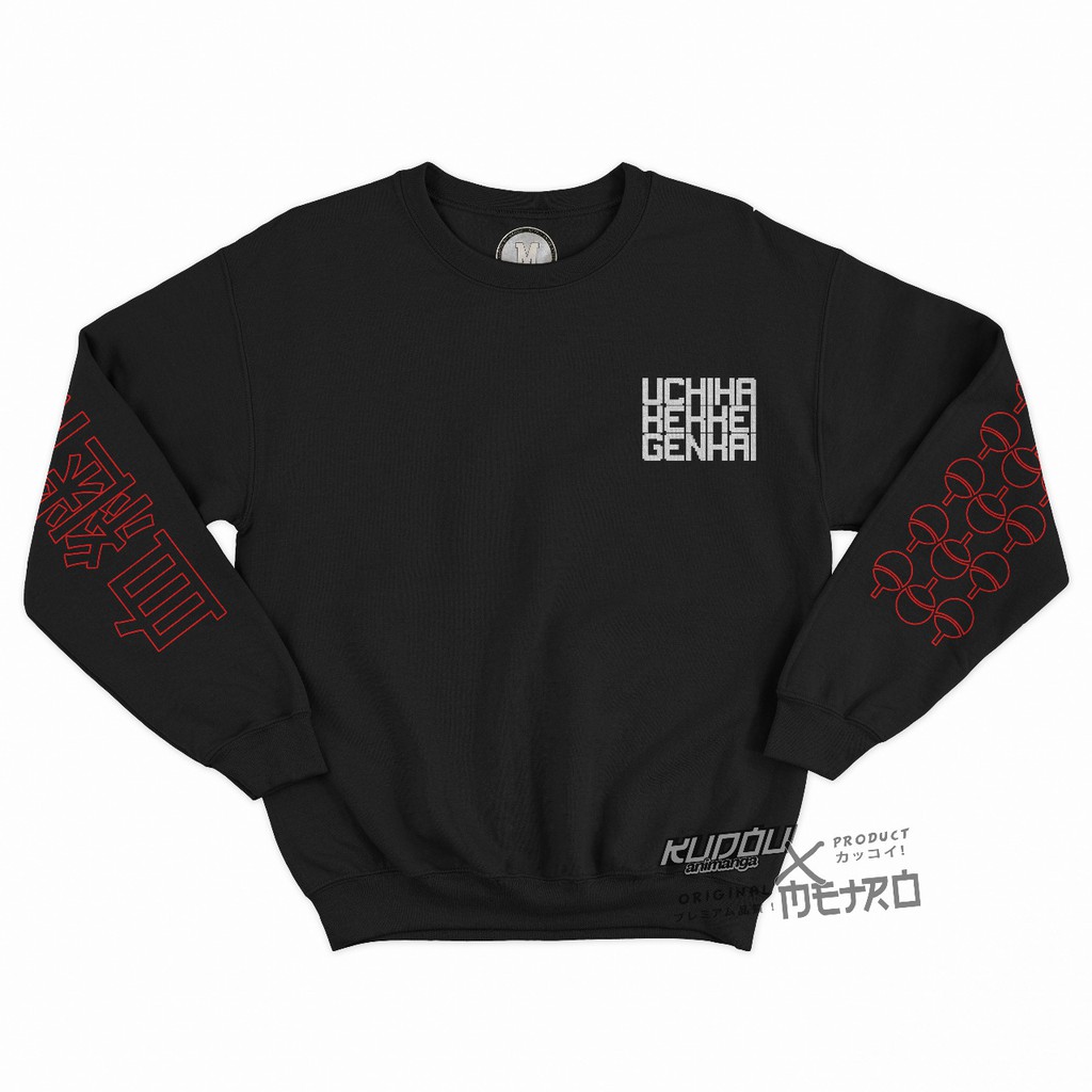 Crewneck  Kekkai Genkai Sharingan Anime Naruto Anime Manga