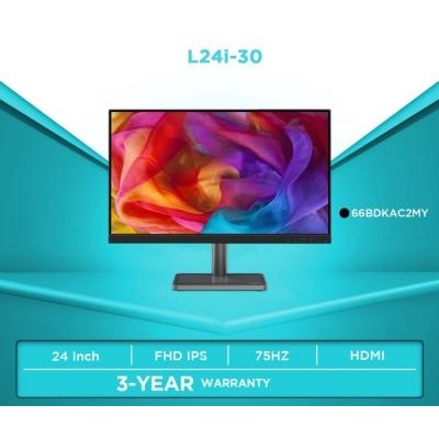 Monitor LED Lenovo L24i-30 IPS 24" FHD 75Hz Eye Care HDMI VGA